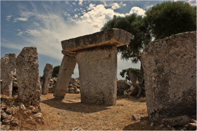 Number 2: Taula situated at Talati De Dalt in Menorca, a village occupied until about 300AD. Photographer: Pete Moore (77 points)
